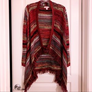 RARE & Like New Long Tunic Sweater Jacket